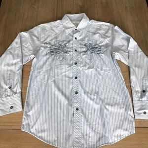 Men’s Embroidered Dress Shirt 👔
